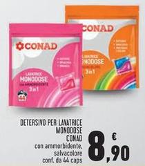 Conad - Detersivo Per Lavatrice Monodose