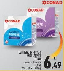 Conad - Detersivo In Polvere Per Lavatrice