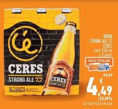 Ceres - Birra Strong Ale 7-7