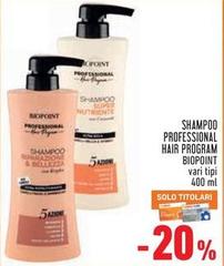 Biopoint - Shampoo Professional Hair Program