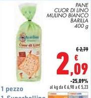 Barilla - Pane Cuor Di Lino Mulino Bianco