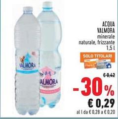 Valmora - Acqua