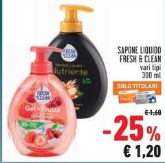 Fresh & Clean - Sapone Liquido