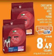 Purina - Croccantini Per Cani Adult One