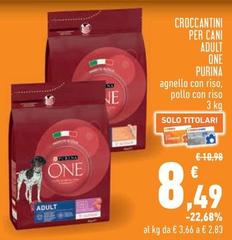 Purina - Croccantini Per Cani Adult One