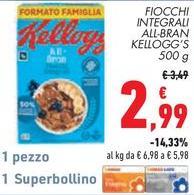 Kelloggs - Fiocchi Integrali All-Bran