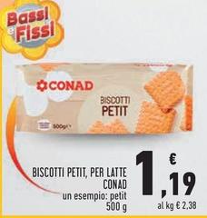 Bassi - Biscotti Petit, Per Latte
