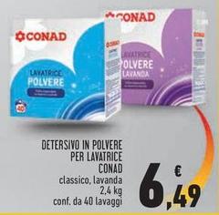 Conad - Detersivo In Polvere Per Lavatrice