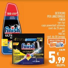 Finish - Detersivo Per Lavastoviglie