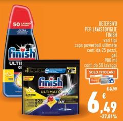 Finish - Detersivo Per Lavastoviglie
