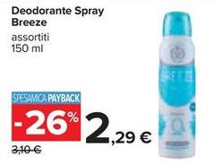 Breeze - Deodorante Spray