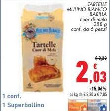 Barilla - Tartelle Mulino Bianco