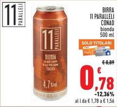 Conad - Birra 11 Paralleli