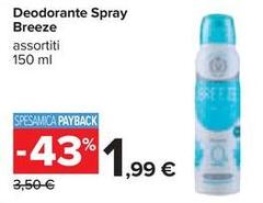 Breeze - Deodorante Spray