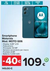Motorola - Smartphone Mod. Moto GO6