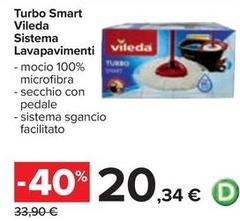 Vileda - Turbo Smart  Sistema Lavapavimenti