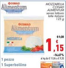 Conad - Mozzarella Alimentum