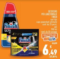 Finish - Detersivo Per Lavastoviglie
