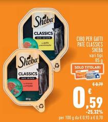 Sheba - Cibo Per Gatti Pate Classics