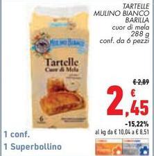 Barilla - Tartelle Mulino Bianco