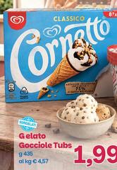 Gelato italia - Gocciole Tubs