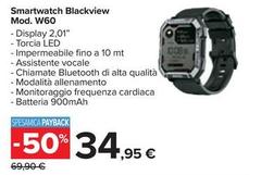 Smartwatch Mod. W60