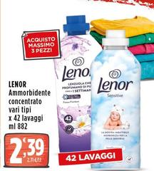 Lenor - Ammorbidente Concentrato