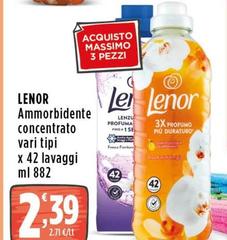 Lenor - Ammorbidente Concentrato