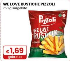 Pizzoli - We Love Rustiche 750 G Surgelato