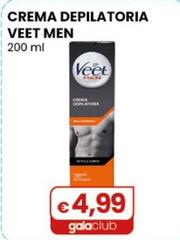 Veet - Crema Depilatoria Men 200 Ml