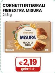 Misura - Cornetti Integrali Fibrextra 246 G