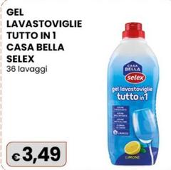 Selex - Gel Lavastoviglie Tutto In 1 Casa Bella 36 Lavaggi