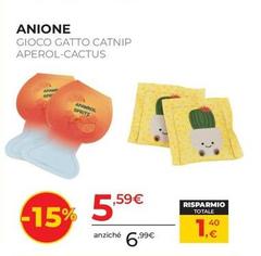 Anione Gioco Gatto Catnip Aperol