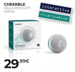 Cheerble - Palla Per Gatti Grigia