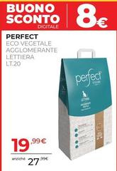 Perfect - Eco Vegetale Agglomerante Lettiera