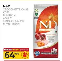 N&D - Crocchette Cane Pumpkin Adult Medium & Maxi Tutti I Gusti