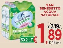 San Benedetto - Acqua Naturale