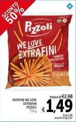 Pizzoli - Patatine We Love Extrafini
