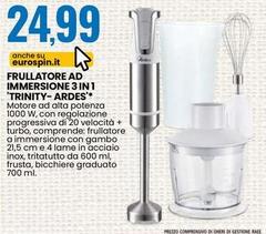 Ardes - Frullatore Ad Immersione 3 In 1 'Trinity'