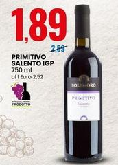 Primitivo salento - Primitivo Salento IGP