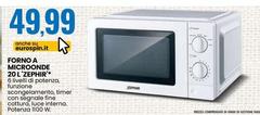 Zephir - Forno A Microonde 20l'