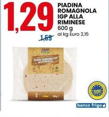 Piadina romagnola - Piadina Romagnola IGP Alla Riminese