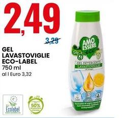 Gel Lavastoviglie Eco-label