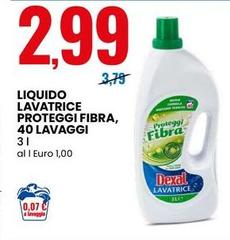 Dexal - Liquido Lavatrice Proteggi Fibra, 40 Lavaggi