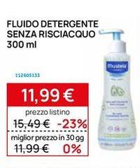 Fluido Detergente Senza Risciacquo