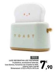 Luce -  Decorativa Led Tostapane