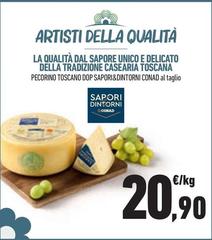 Sapori - La Qualità Dal Sapore Unico E Delicato Della Tradizione Casearia Toscana Pecorino Toscano DOP &Dintorni