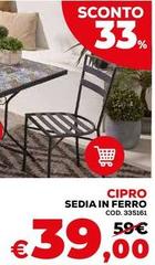 Sedia In Ferro