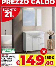 Mobile Bagno Con Lavabo E Specchio