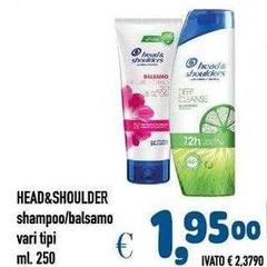 Head & Shoulders - Shampoo/Balsamo